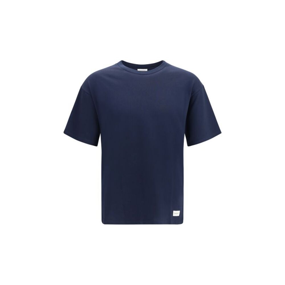 Saint Laurent Men Cotton Crewneck T-Shirt